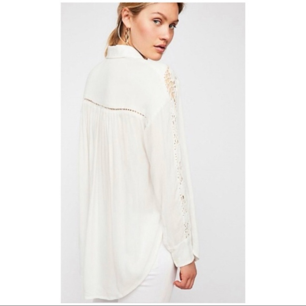 Free People Katie Bird Buttondown new NEW WITH TAG - Picture 3 of 6